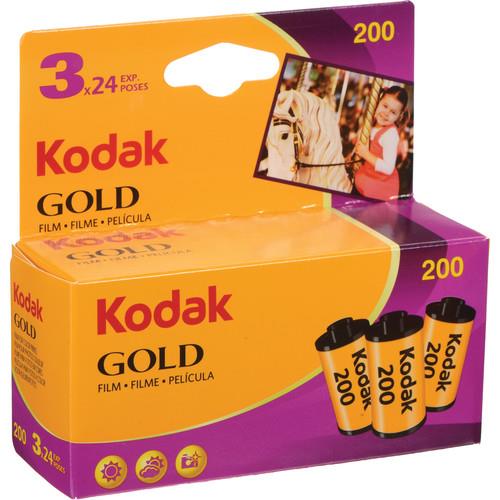 Kodak Gold 200 Color Negative Film (3-Pack)