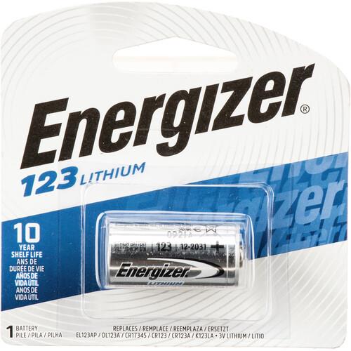 Energizer Lithium 123 1 Pack Batteries
