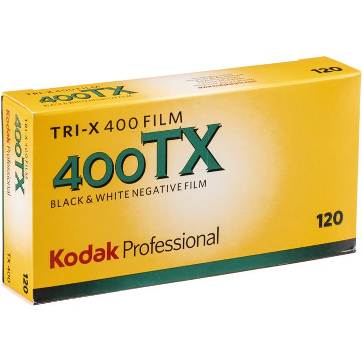 Kodak Tri-X 400 B&W Negative Film (120 Roll Film, 5-Pack)