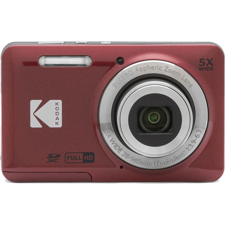 Kodak 5x Zoom CMOS Compact Digital Camera - Red