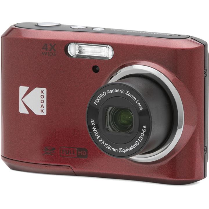 Kodak 4X Zoom CMOS Compact Digital Camera - Red