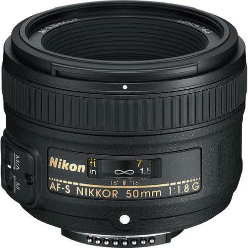 Nikon 50mm f/1.8G NIKKOR Lens