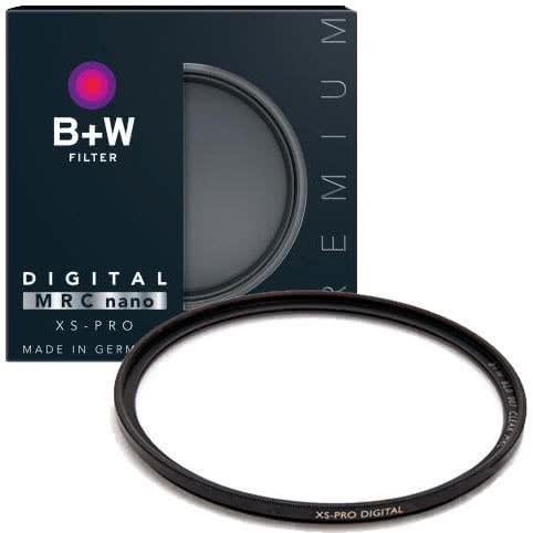 B+W Digital MRC Nano XS-Pro 60mm Clear Lens Filter | Black