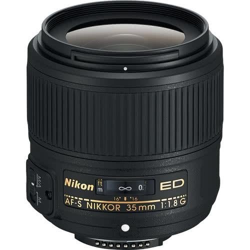 Nikon AF-S NIKKOR 35mm f1.8G ED FX Format Lens