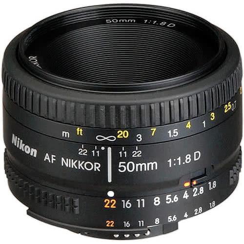 Nikon NIKKOR 50mm f/1.8 AF D Lens