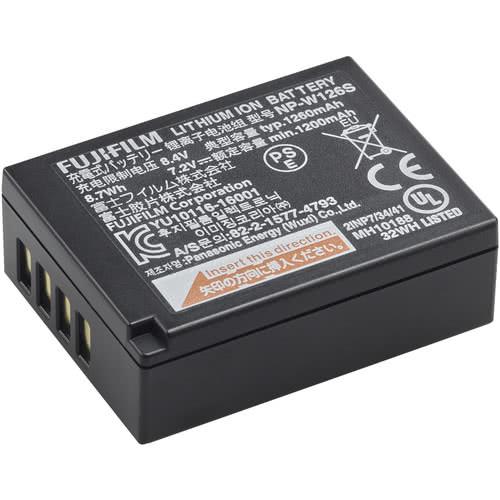 Fujifilm NP-W126S Recheargable Lithium-ion Battery | Black