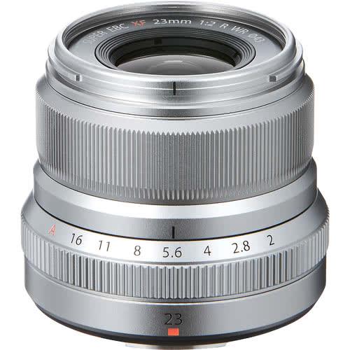 Fujifilm XF 23mm F2.0 R WR Fujinon Silver Lens