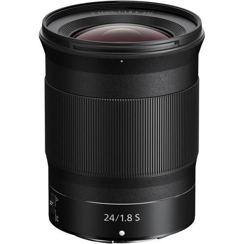 Nikon NIKKOR Z 24mm f/1.8 S Wide-Angle Prime Lens (Z-mount)