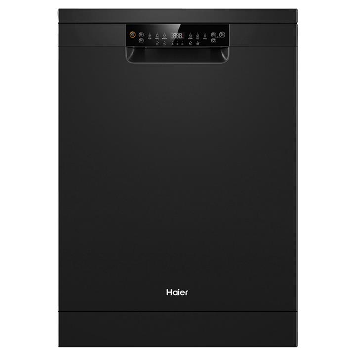 Haier 15 PL Freestanding Dishwasher - Black HDW15F2B1