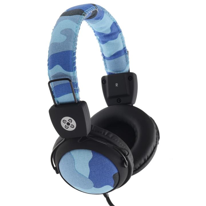 Moki Camo Headphones Blue