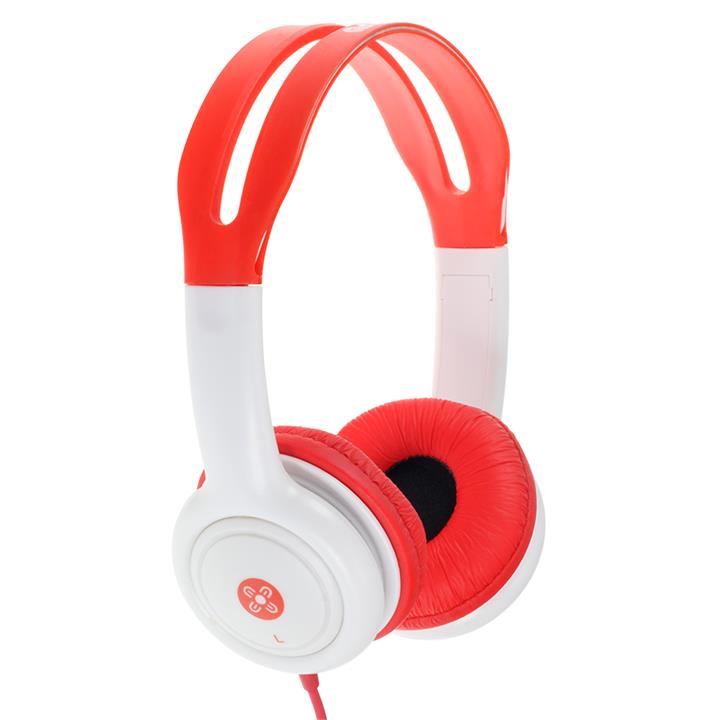 Moki Volume Limited Headphones for Kids - Red