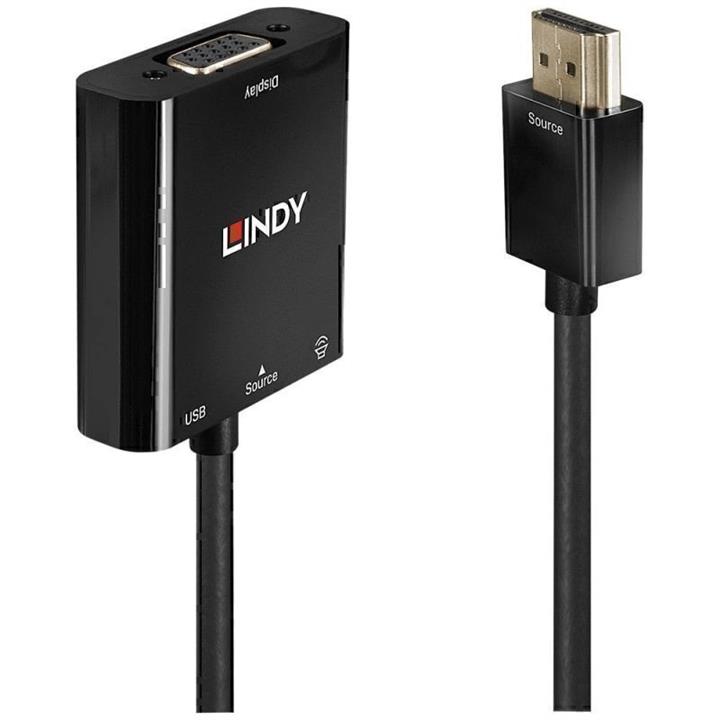 Lindy HDMI to VGA &amp; Audio Converter
