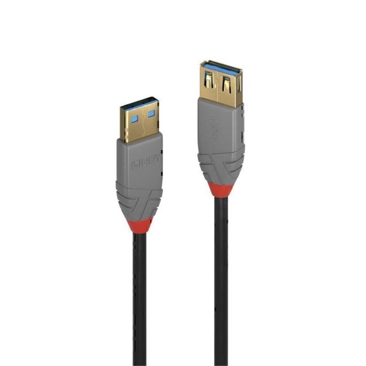 Lindy 0.5m USB-A 3.0 Extension Cable - Anthra Line
