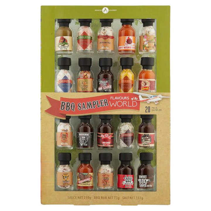 BBQ Sampler Flavours Of The World 20 Pack