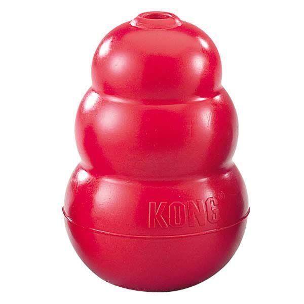 2 x KONG Classic Red Stuffable Non-Toxic Fetch Interactive Dog Toy - X-Large