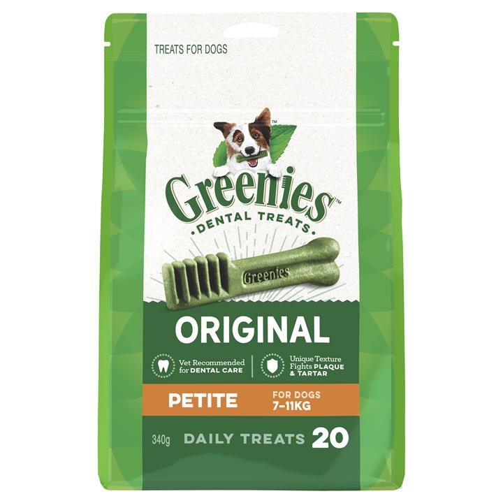 Greenies Original Treat-Pak Petite 340g