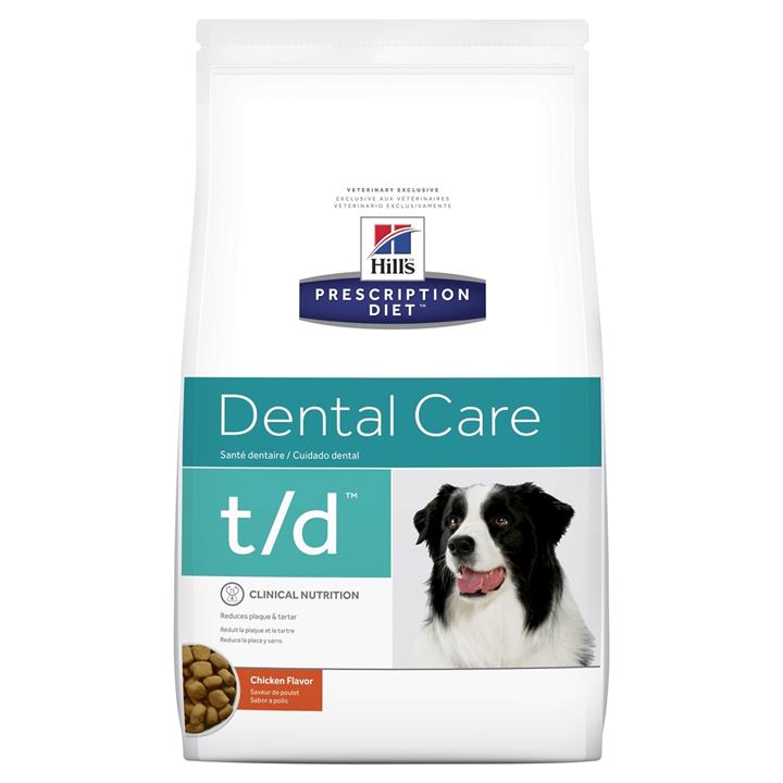 Hills Prescription Diet t/d Dental Care Dry Dog Food 2.25kg