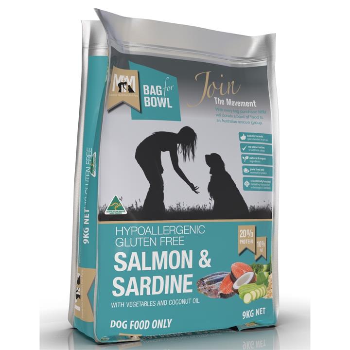 Meals for Mutts Gluten Free Salmon & Sardine Dry Dog Food - 9kg