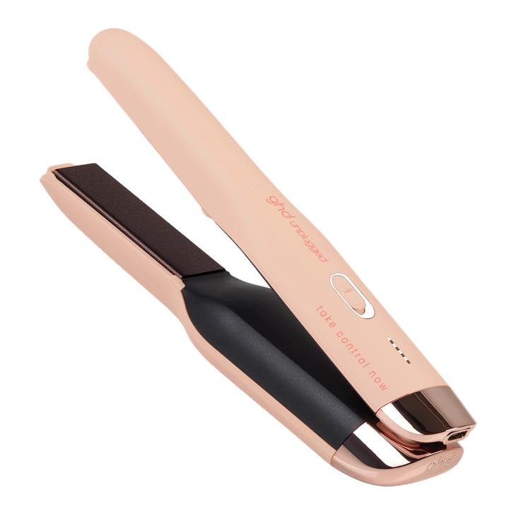 ghd Unplugged Limited Edition Cordless Hair Straightener In Pink Peach