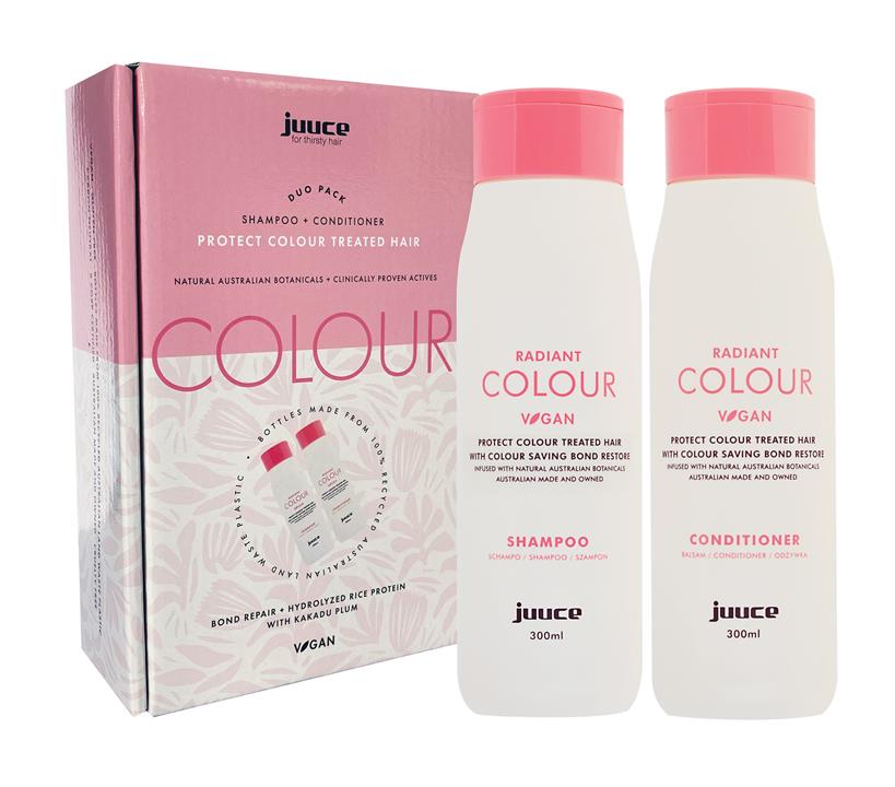 Juuce Radiant Colour Shampoo & Conditioner 300ml Duo