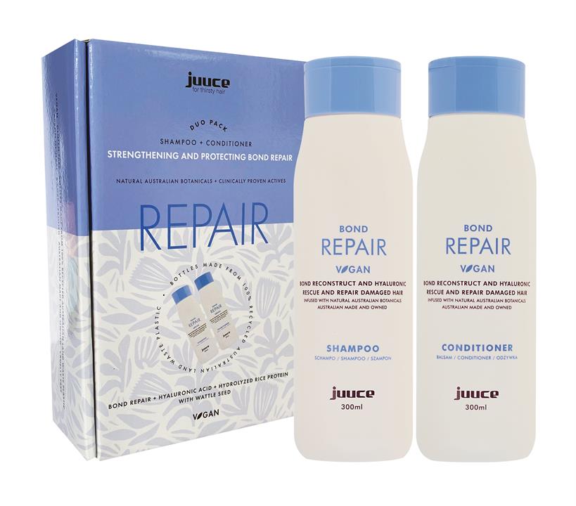 Juuce Bond Repair Shampoo & Conditioner 300ml Duo