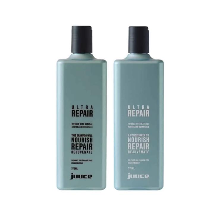 JUUCE Ultra Repair Shampoo and Conditioner 375ml Bundle