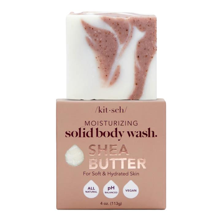 Kitsch Moisturizing Solid Body Wash 124g - Shea Butter