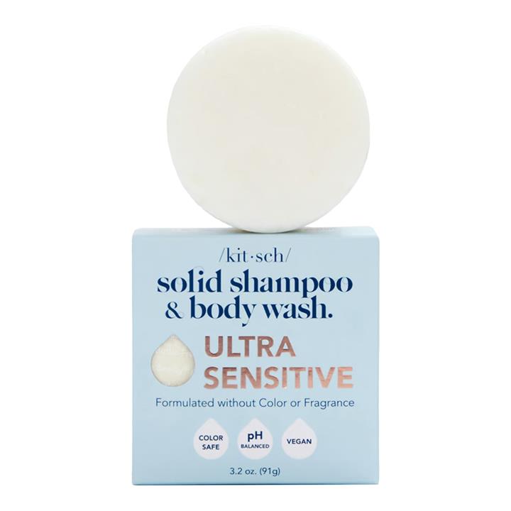 Kitsch Solid Shampoo & Body Wash 90g - Ultra Sensitive