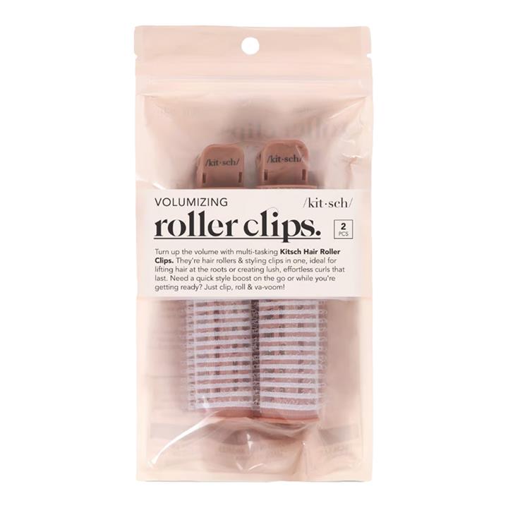 Kitsch Volumizing Roller Clips 2pc - Terracotta
