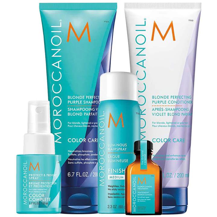Moroccanoil Blonde Perfection Pack