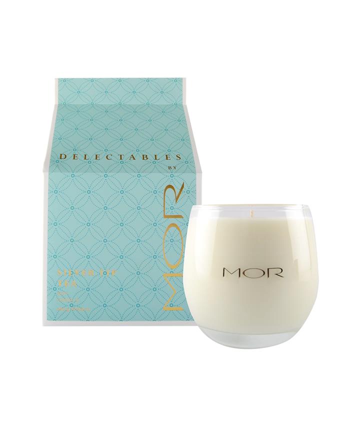 MOR Delectables Silver Tip Tea Soy Candle 250g