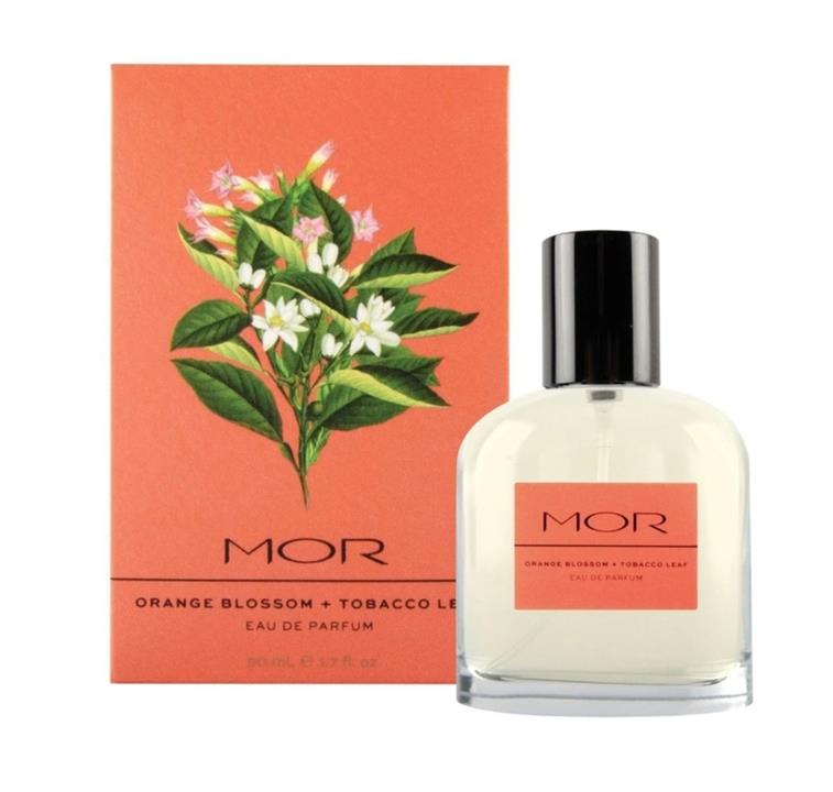 MOR Botanicals Orange Blossom + Tobacco Leaf Eau De Parfum 50ml