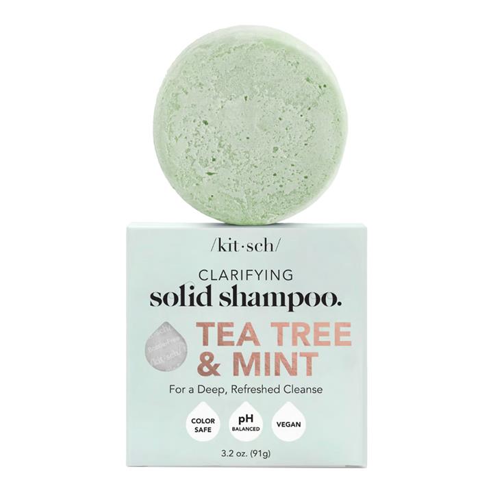 Kitsch Clarifying Solid Shampoo - Tea Tree & Mint