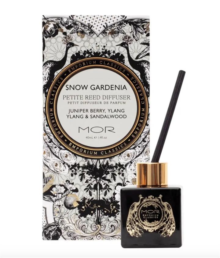 MOR Emporium Classics Snow Gardenia Petite Reed Diffuser 40ml