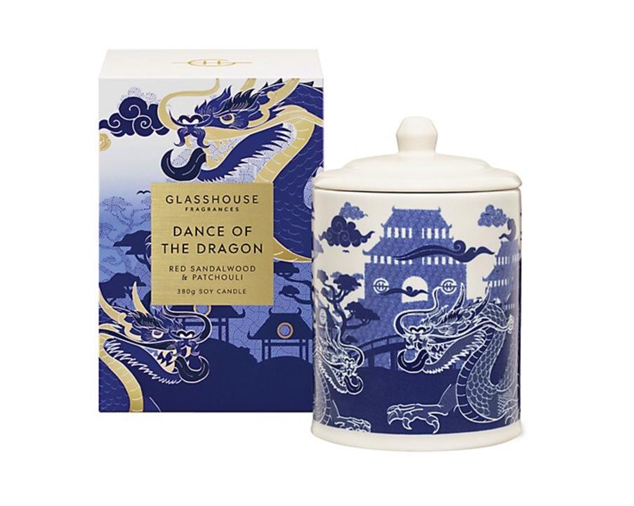 Glasshouse DANCE OF THE DRAGON Limited Edition Candle 380g