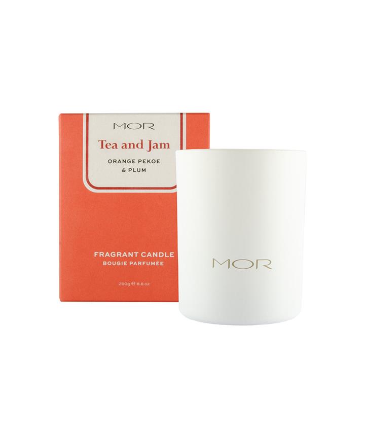 MOR Scented Home Library Tea and Jam Fragrant Candle 250g