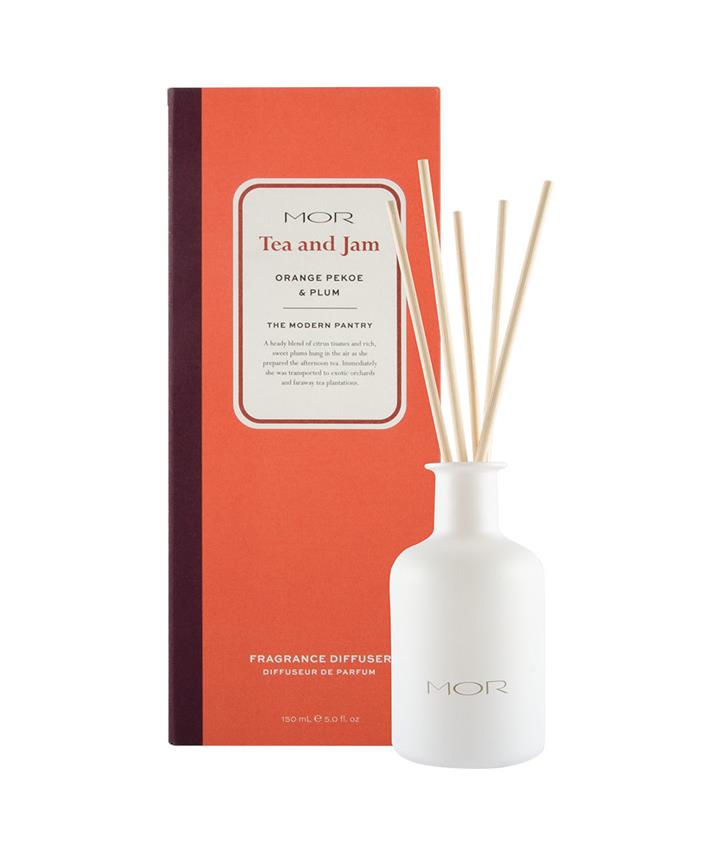 MOR Scented Home Library Tea and Jam Fragrance Diffuser 150mL
