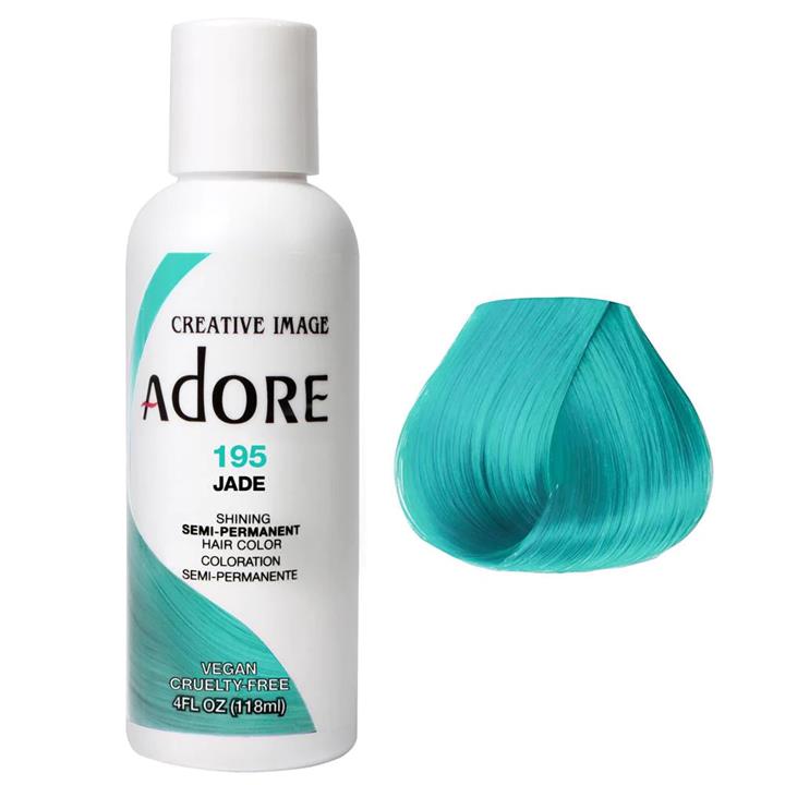 Adore Semi Permanent Hair Colour - Jade 195 118ml