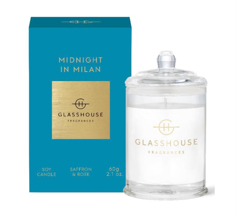 Glasshouse MIDNIGHT IN MILAN Candle 60g