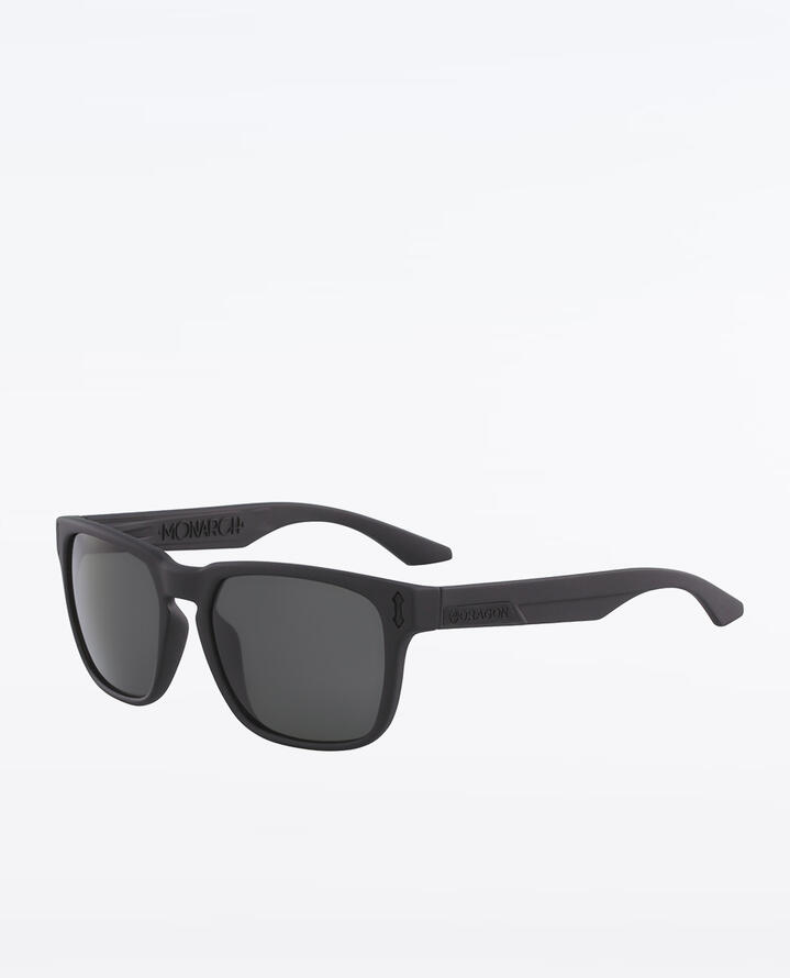 Monarch Matte Black Grey Sunglasses