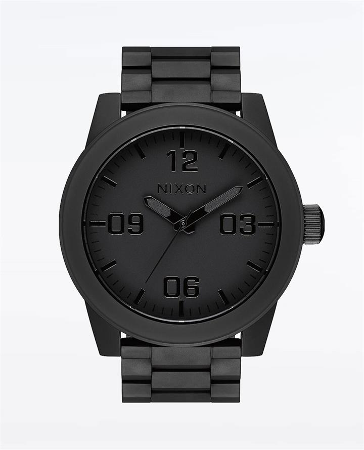 Corporal Stainless Steel All Matte Black Watch
