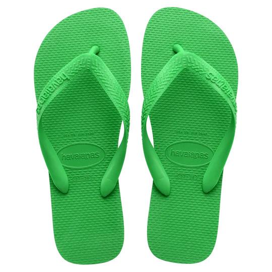 Havs Top Leaf Green Thongs. Size 35/36