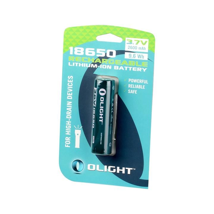Olight 18650 2600mAh Rechargeable Lithium-ion Battery for M3X-UT