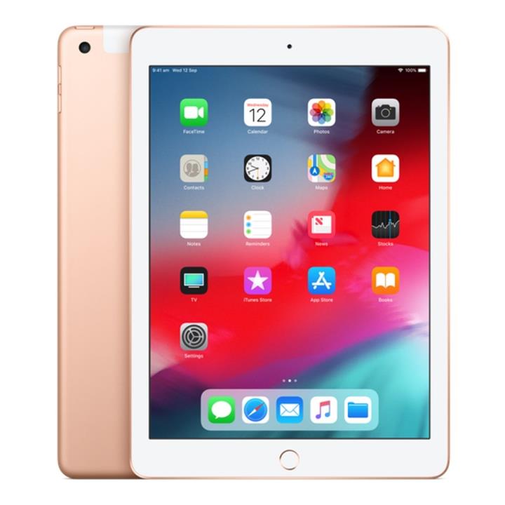 Apple iPad 6 (Cellular) - Certified Refurbished - 100% Australian Stock - Free 12M Warranty, 128GB / Gold / Very Good