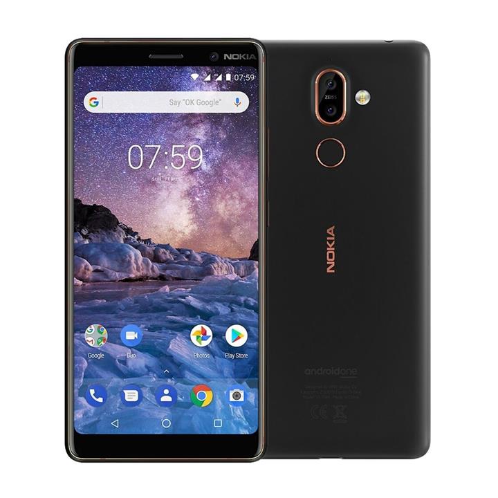 Nokia 7 Plus, 64GB / Black/Copper / Ex-Demo