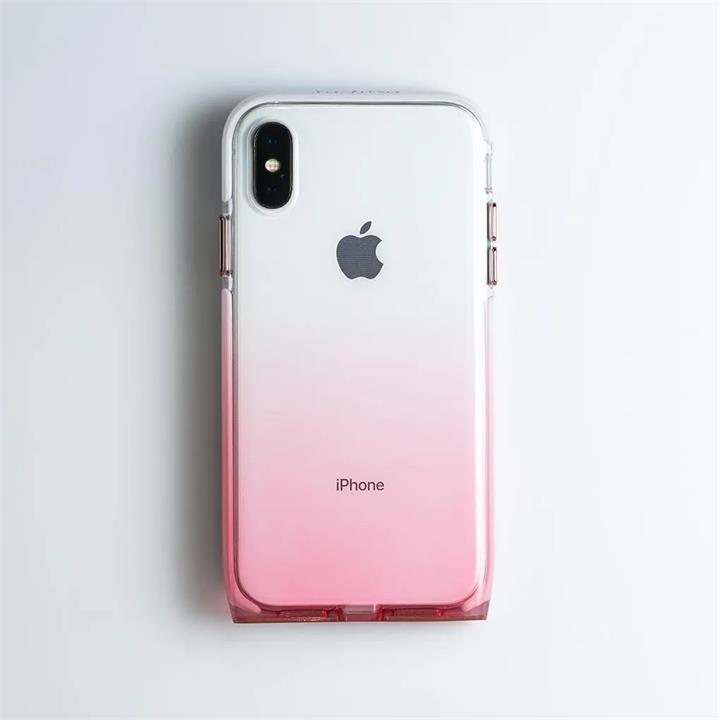 BodyGuardz Harmony iPhone Xs Max Clear/Rose Case