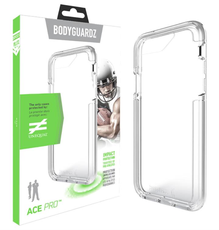 Bodyguardz Ace Pro iPhone 6 Plus / 7 Plus/ 8 Plus Clear Case