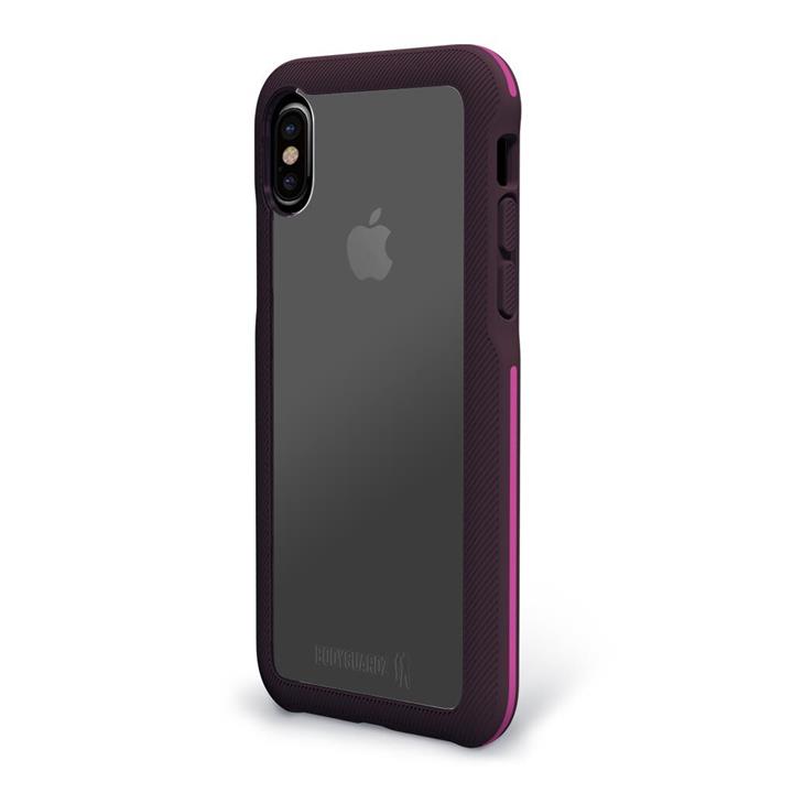 BodyGuardz TRAINR iPhone X/XS Purple Pink Case