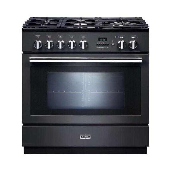 Falcon Professional+ FXP 90cm Pyrolytic Cooker - Slate and Chrome
