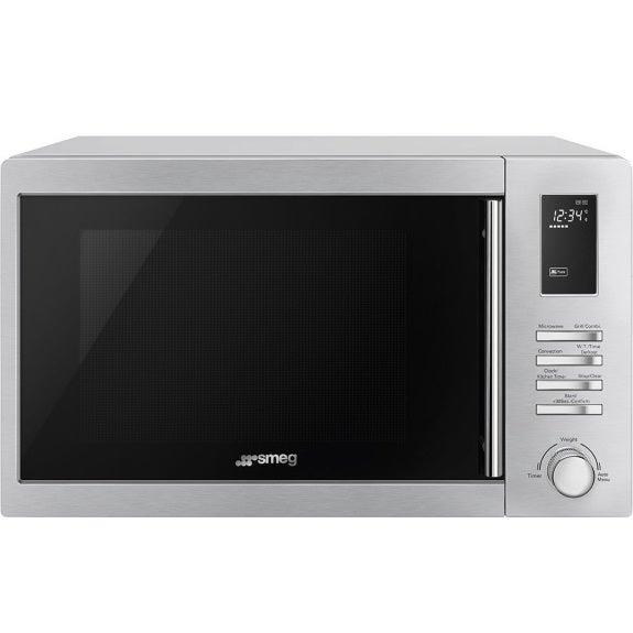 Smeg 34 Litre Stainless Steel Inverter Microwave with Convection